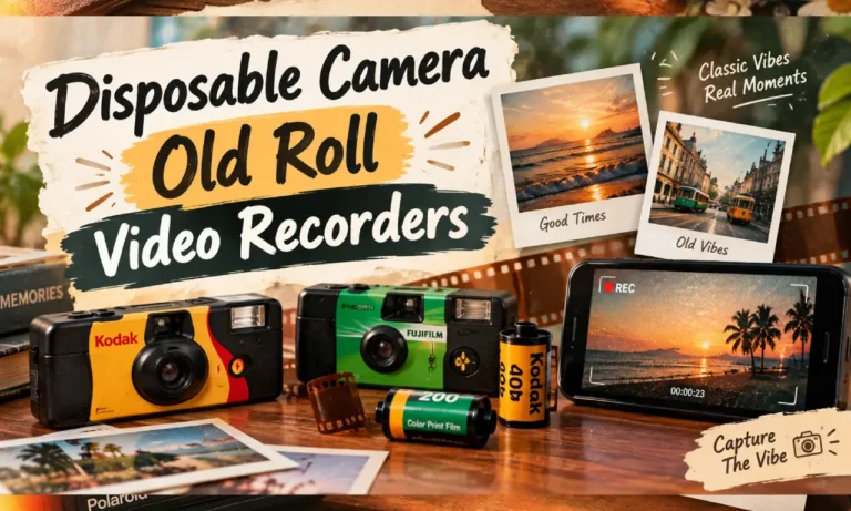 Disposable Camera Old Roll Video RecordersDisposable Camera Old Roll Video Recorders: Features, Retro Effects, and Creative TipsDisposable Camera Old Roll Video Recorders
